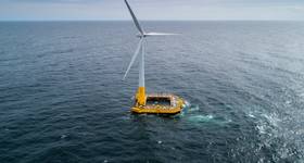Floating wind turbine (Floatgen) 2 - credits BW Ideol V. Joncheray 