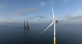 Arcadis Ost 1 project in Germany under construction. Photo credit: Parkwind NV