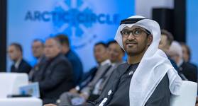 Al Jaber at the Arctic Circle Abu Dhabi Forum (2023) -  Credit: Arctic Circle - CC BY 2.0
