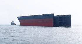 Forward section of MODEC’s next-generation hull for FPSO Gato do Mato (Credit: MODEC)

