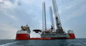 Valaris 104 arrival at Batam (Credit: Conrad Asia Energy)