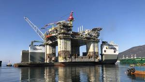 For Illustration - The Argos offshore oil platform is the centerpiece of the Mad Dog 2 project in the U.S. Gulf of Mexico. It arrived in the U.S. in April 2021. Credit: BP