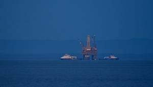 A platform offshore the Saklhalin island - Credit: German/AdobeStock (Cropped)