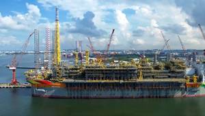 SBM Offshore’s FPSO for ExxonMobil’s Guyana Oil Project Takes Final Shape (Video)