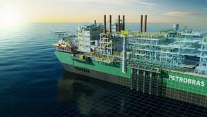The P-84 (Atapu) and P-85 (Sépia) FPSOs will each have a daily production capacity of 225,000 barrels of oil, and processing capacity of 10 million m3 of gas (Credit: Petrobras)