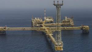 Qatar's North Field gas development (Credit: QatarEnergy LNG)
