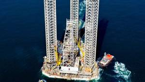 Courageous jack-up rig (Credit: Fontis Energy)