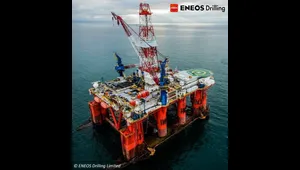 Hakuryu-5 semi-submersible rig (Credit: Eneos Drilling)