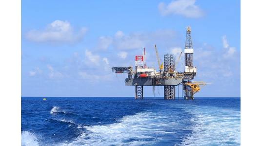  Illustration only; A jack-up rig next to an offshore platform  - Image by bomboman -AdobeStock