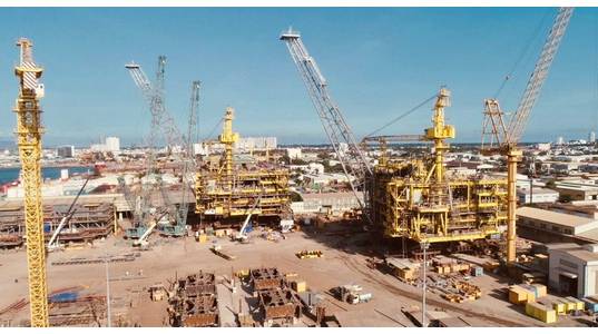 A PTSC fabrication yard - File image. Credit: PetroVietnam