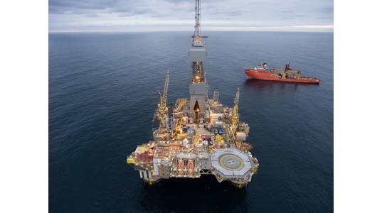 Faroe holds a 7.5 percent equity stake in the Njord field, operated by Equinor
 (Photo: Thomas Sola / Equinor)
