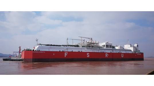 File Image: a typical FSRU vessel (CREDIT LR)