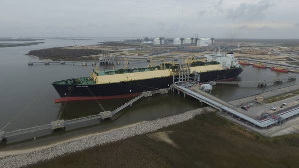 The cheniere Sabine Pass facility (CREDIT: Cheniere)