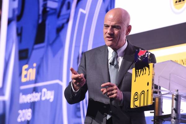 Eni CEO Claudio Descalzi (File photo: Eni)