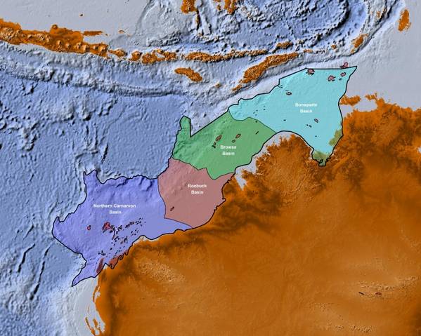 Map of basins encompassed by the NWS JumpStart package (Image: CGG)