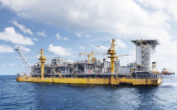 Floating Production Unit at Chevron's IDD project (Photo: Chevron)