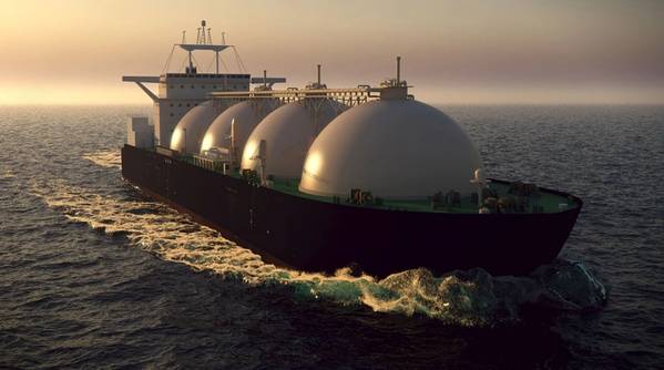 Illustration; An LNG Tanker - Image by Alexyz3d - AdobeStock