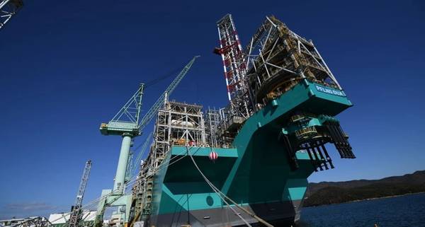 Petronas' recently launched FLNG vessel - For illustration. Credit: Petronas