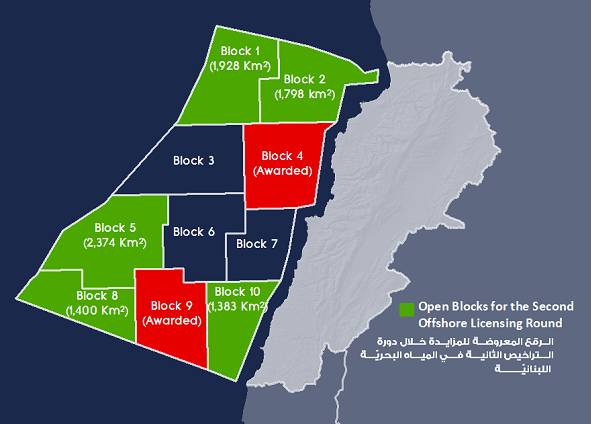 Image Credit:  Lebanese Petroleum Administration