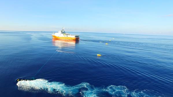 Haiyang Dizhi 8 seismic survey vessel; Image Credit: China Geologic Survey (File Photo)