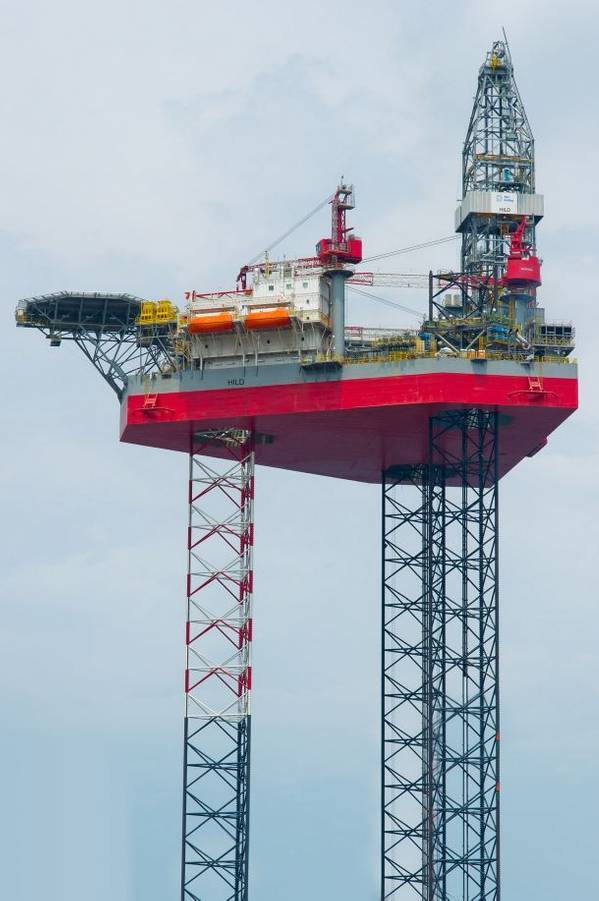 A Keppel-built drilling rig - File Photo: Keppel