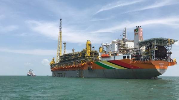 Liza Destiny FPSO, Guyana's only offshore oil production facility (File photo: Hess Corp)