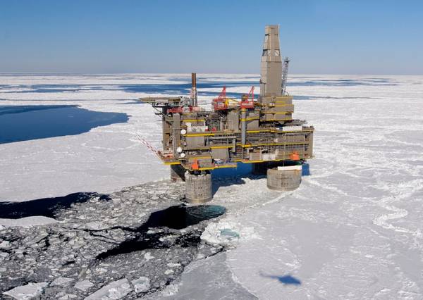 An offshore platform near Sakhalin Island - Credit: Sakhalin Energy