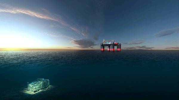 Jansz-Io Compression project - Field Control Station and Subsea Compression Station (Photo: Chevron)