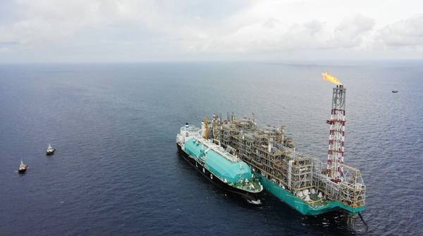 Illustration - Petronas' FLNG unit - Credit: Petronas