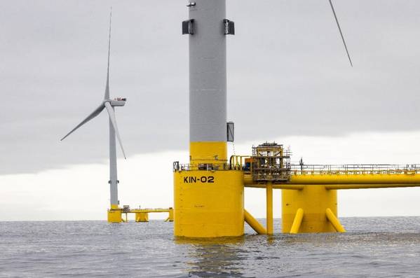 Kincardine offshore floating wind farm developed by Flotation Energy founders