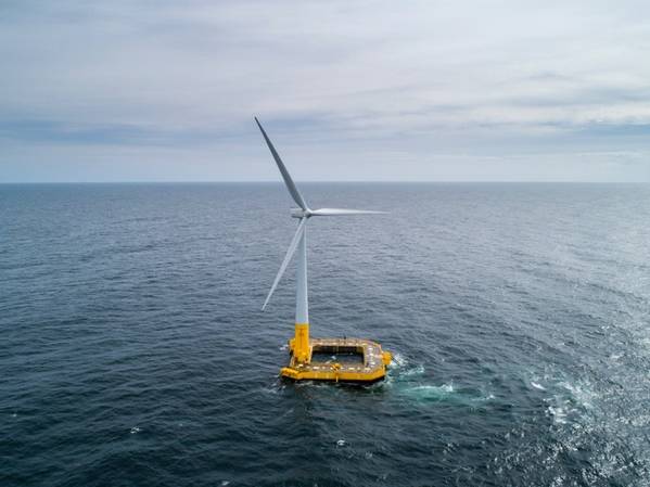 Floating wind turbine (Floatgen) 2 - credits BW Ideol V. Joncheray 