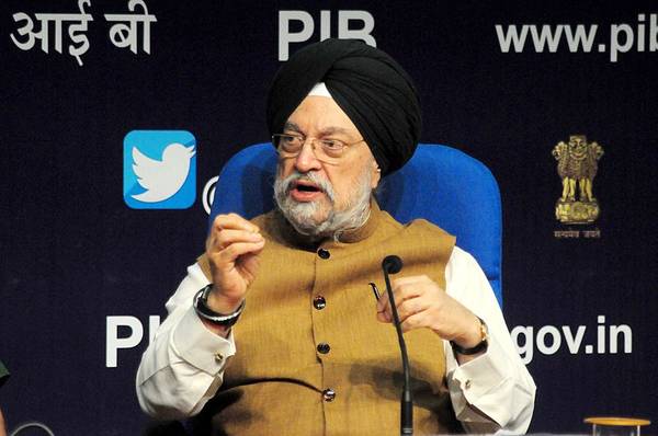 India's Petroleum Minister Hardeep Singh Puri - File Photo - Credit: Government of India, licensed under the Government Open Data License - India (GODL).