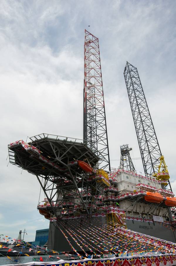 Arabian Drilling recently chartered two jack-up rigs from Keppel ©Keppel Corp.