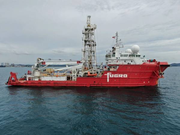 Fugro Mariner vessel which will be used for the work - ©Fugro