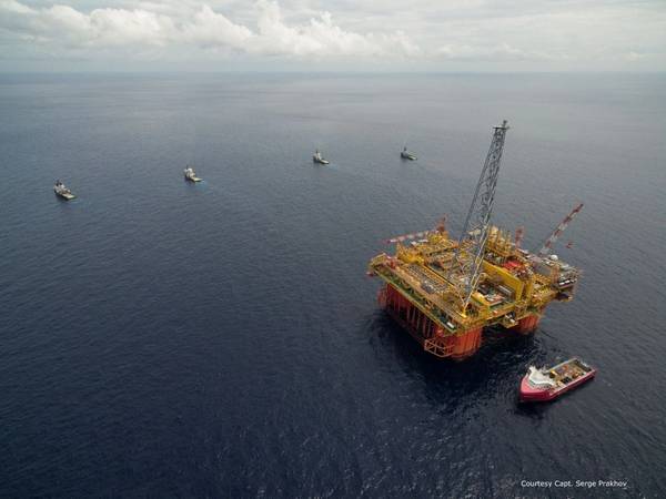 Ichthys Explorer platform - Credit: Capt. Serge Prakhov via Inpex Australia