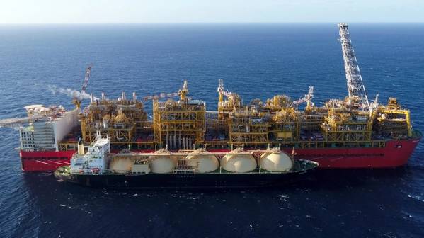 INPEX holds a 17.5 per cent interest in the Shell-operated Prelude FLNG facility - Credit: Shell (File image)