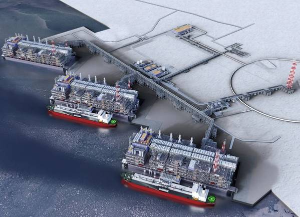 © Arctic LNG 2 Illustration - Credit: Saipem