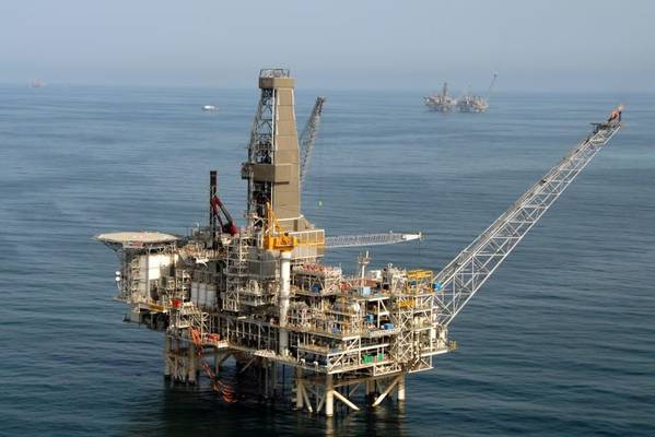 West Azeri platform (Credit: BP)