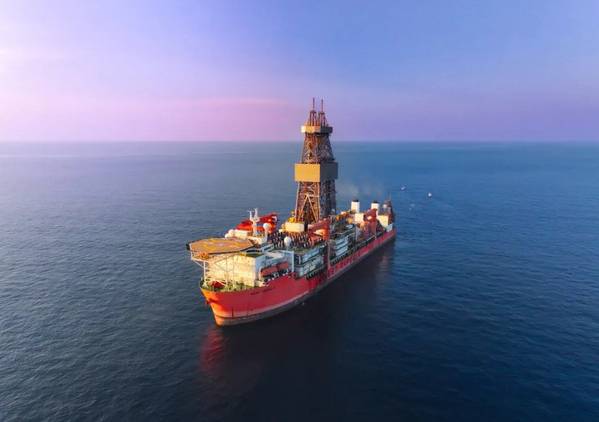 The West Capella drillship (Credit: Mubadala Energy)