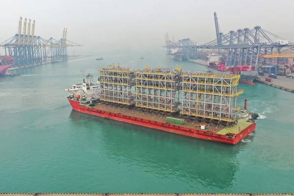 Modules for Bacalhau FPSO (Credit: Aibel)