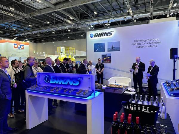 BIRNS celebrated 70 years and launched its new Meridian subsea connector in London. Image courtesy BIRNS