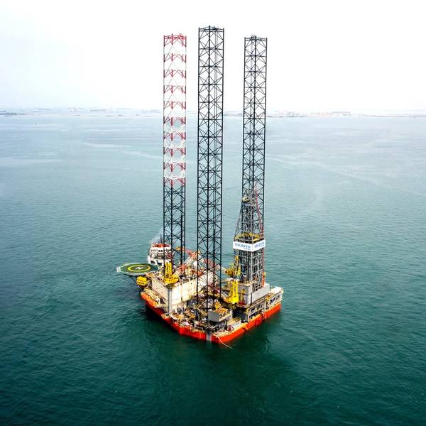NAGA 4 drilling rig (Credit: Velesto)