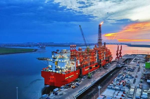 Nguya FLNG (Credit: Eni)