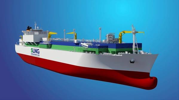 Singapore's first FSRU (Credit: SLNG)
