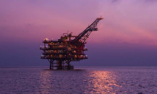 Manora platform in Gulf of Thailand (Credit: Valeura Energy)

