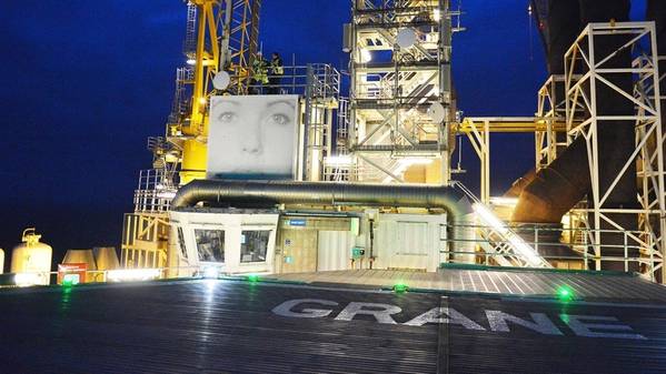 The Grane platform in the North Sea. (Photo: Harald Pettersen / Equinor ASA)