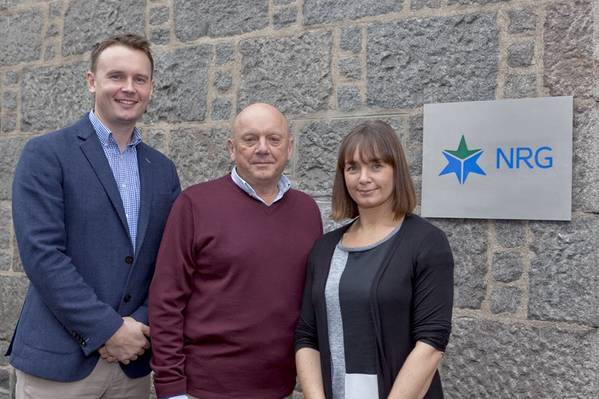 Daniel Mackay, Andrew Mackay and Erica McPherson (Photo: NRG Group)