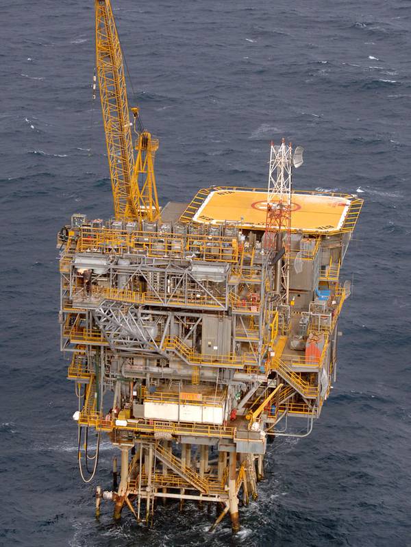 The Barracouta platform in Bass Strait (Photo: ExxonMobil)