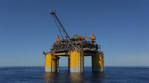 The Stampede platform in the Gulf of Mexico (Photo: Hess)