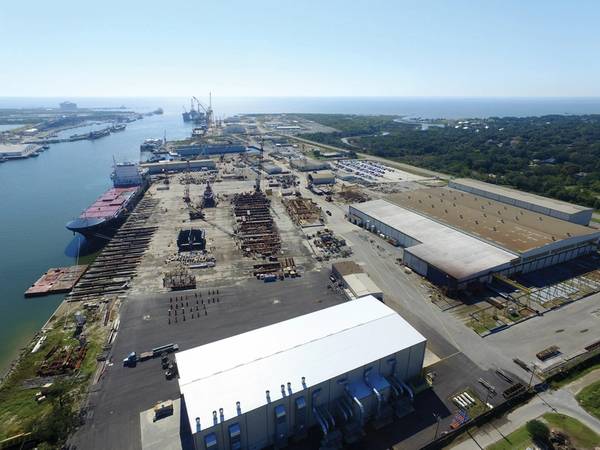 VT Halter in Pascagoula, MS, won a $746m contract to build the U.S. Coast Guard's lead Polar Security Cutter. Photo: VT Halter.